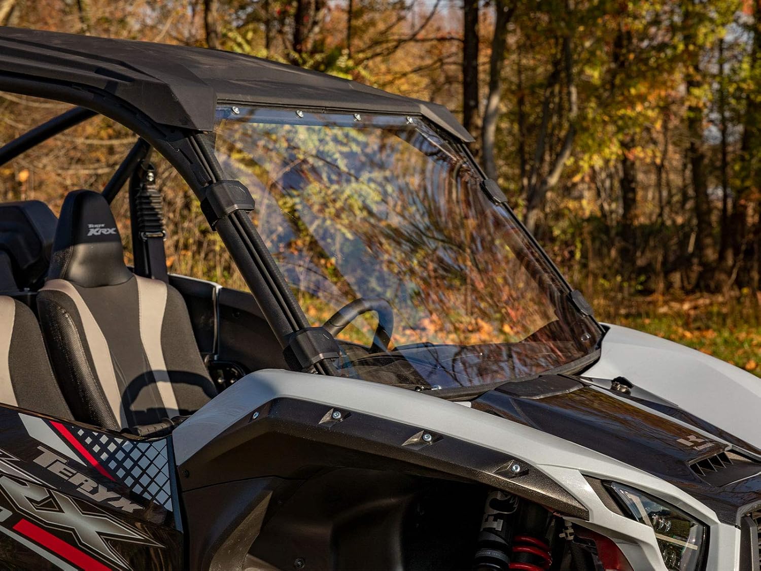 Scratch Resistant Full Windshield for Kawasaki Teryx KRX 1000, 1/4 Polycarbonate Hard Coated R359818
