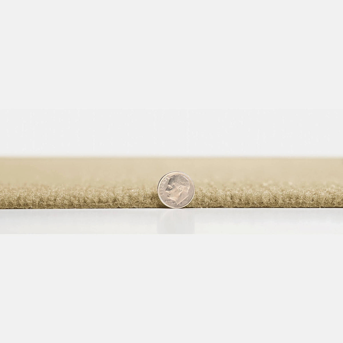 Ivory Peel and Stick Carpet Tiles (15 Tiles/Case) V79472
