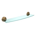 24 inch Glass Shelf Brushed Bronze P615682
