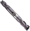 Carbide Square Nose End Mill, Double End, Weldon Shank, TiAlN Finish, 30 Degree V7699