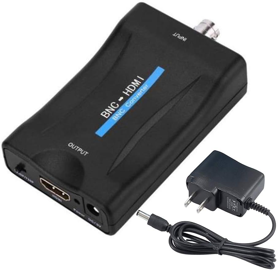 BNC to HDMI Video Audio Converter Box E682