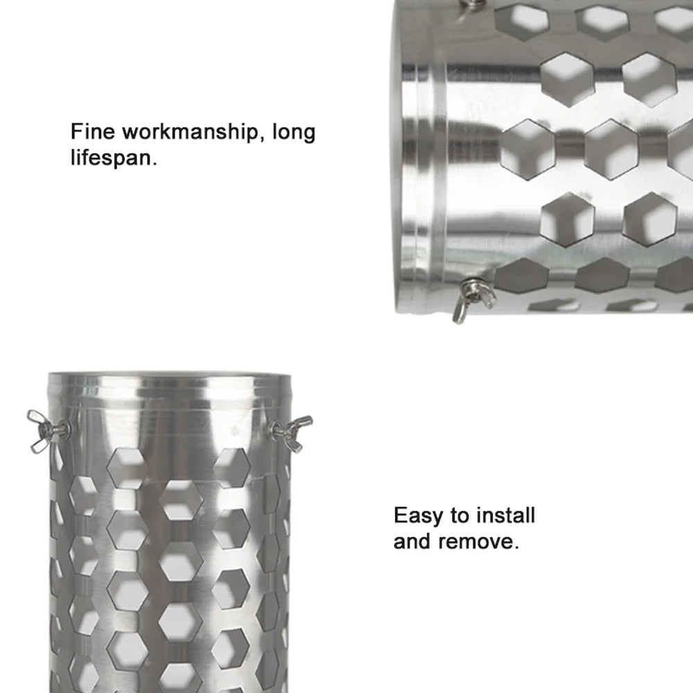 Stainless Steel Chimney Accessory for Tent Stoves W1887