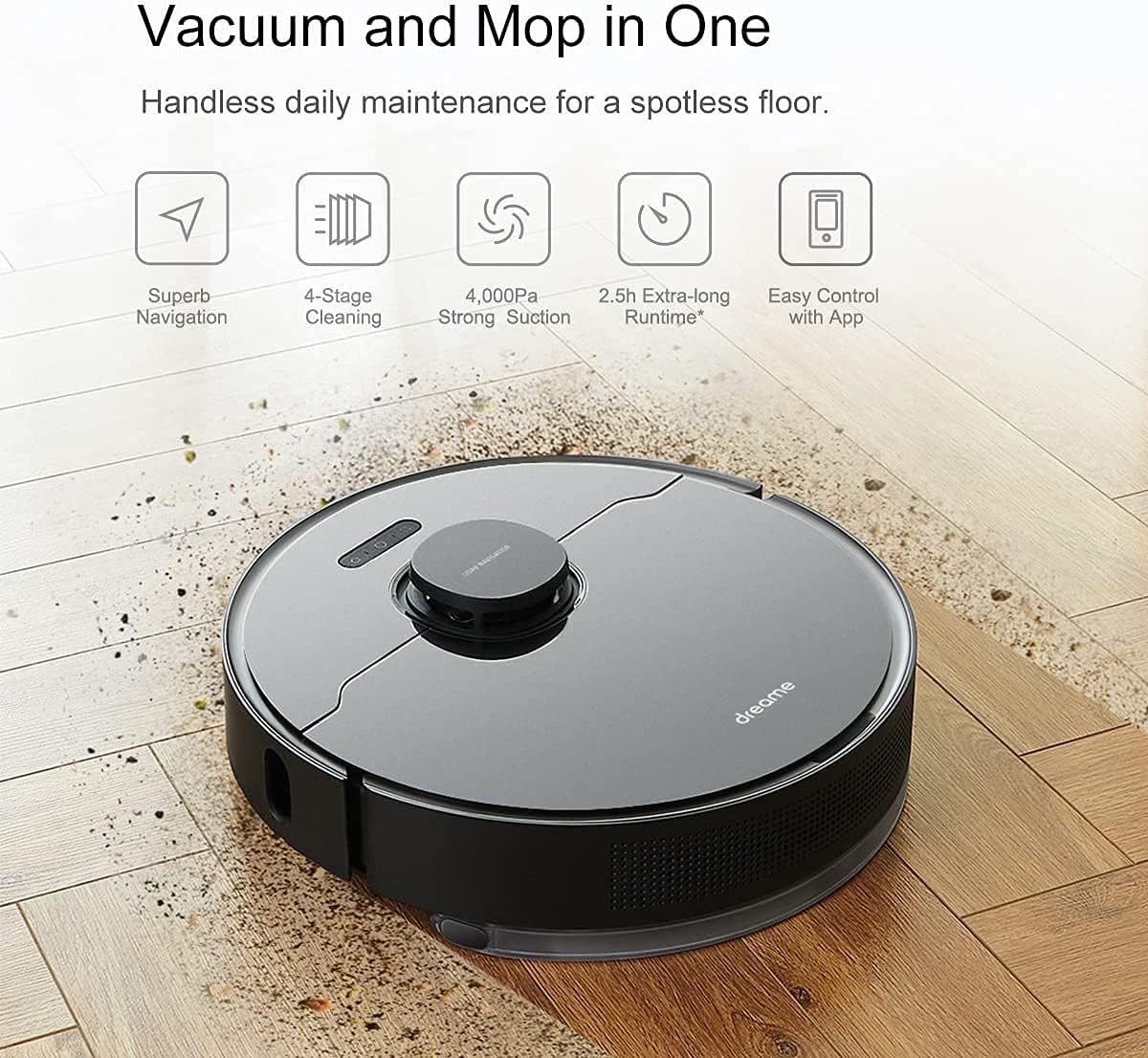2-in-1 Robot Vacuum and Mop S78649