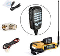 Dual Band VHF/UHF Mobile Transceiver with Programming Cable Antenna Adapter T4962