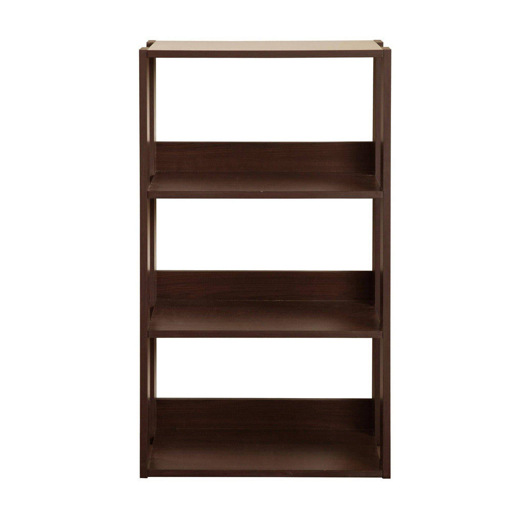 Classic Cherry Finish 3 Shelf Bookcase N77025