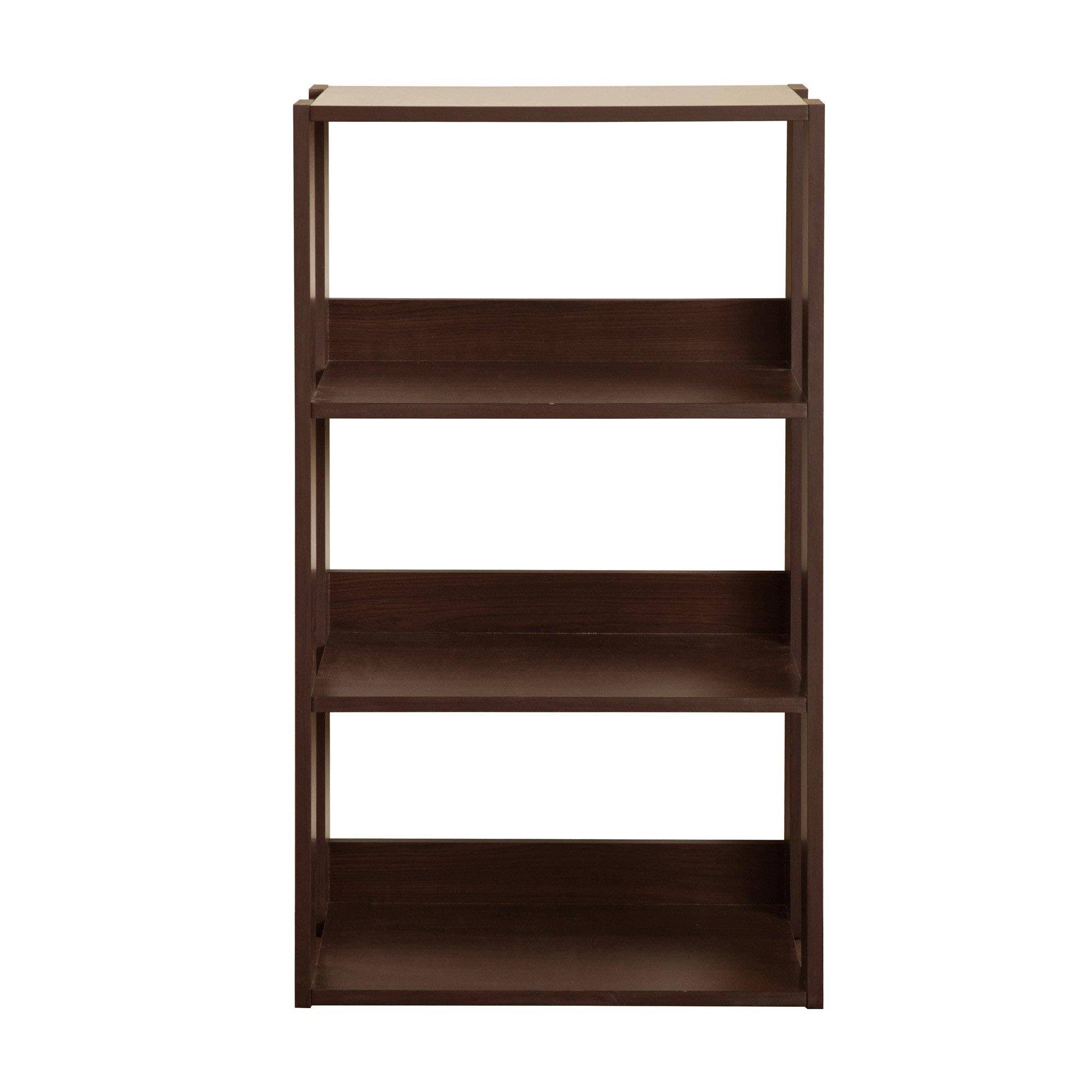 Classic Cherry Finish 3 Shelf Bookcase N77025