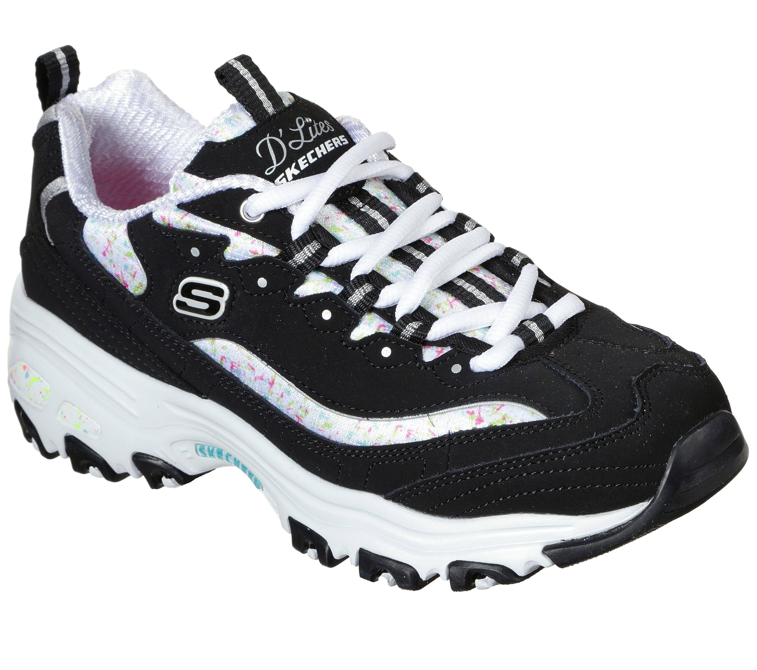 Black/Multi Canvas Sneakers E849329