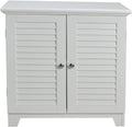 White Double Doors Floor Cabinet, Pack of 2 N2877