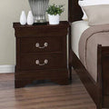 2 Drawer Nightstand in Black Y563409