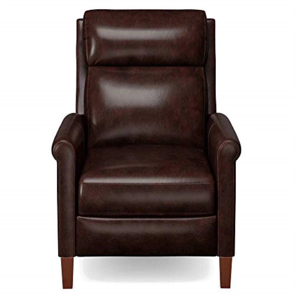 Espresso Leather Pushback Recliner I478121
