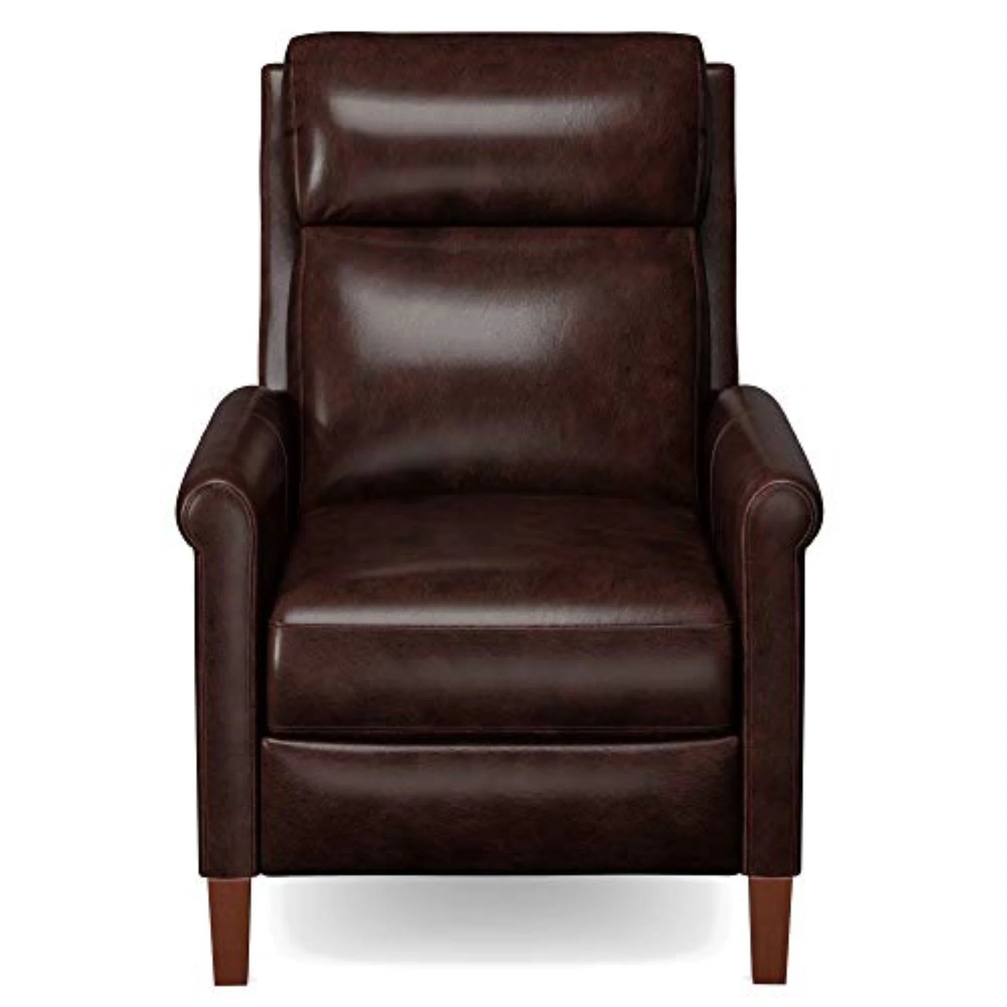 Espresso Leather Pushback Recliner I478121