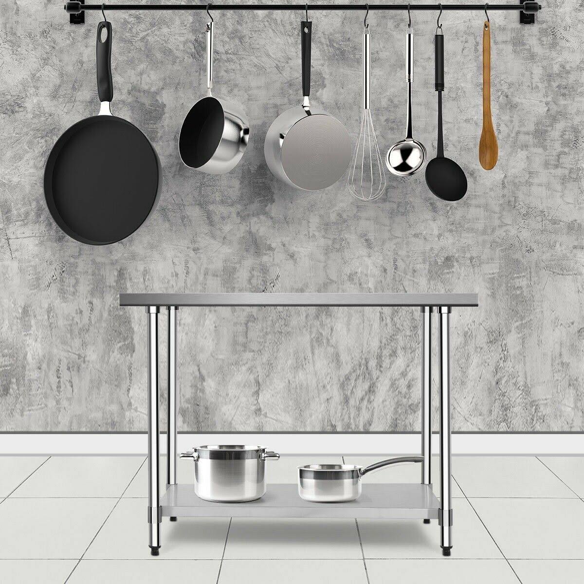 Stainless Steel Commercial Kitchen Work Table F599