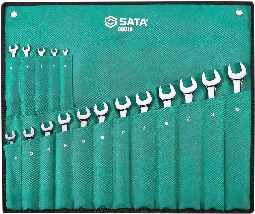 17-Piece Metric Combination Wrench Set M15457