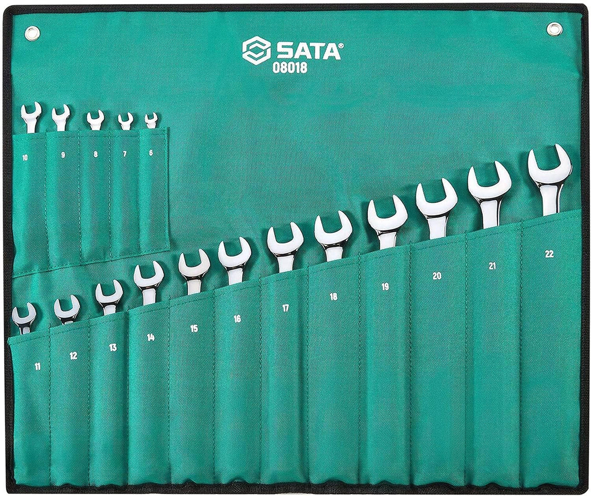 17-Piece Metric Combination Wrench Set M15457