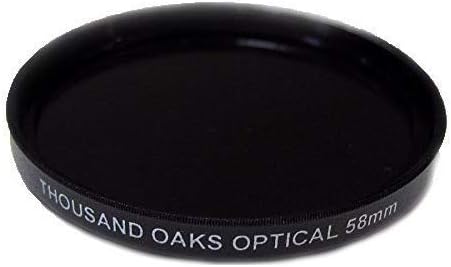 Threaded Black Polymer Solar Filter for Camera U24326