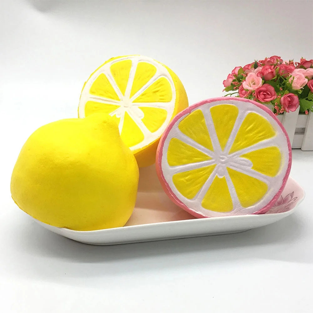 Lemon Shape Stress Relief Squeeze Toy M31842