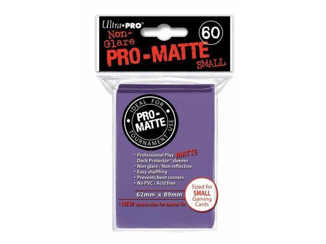 Purple Small Card Sleeves E458