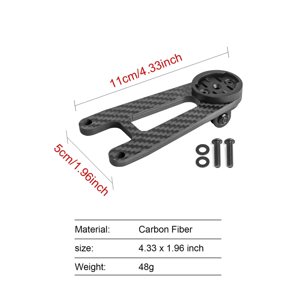 Carbon Fiber Computer Mount Holder W3912