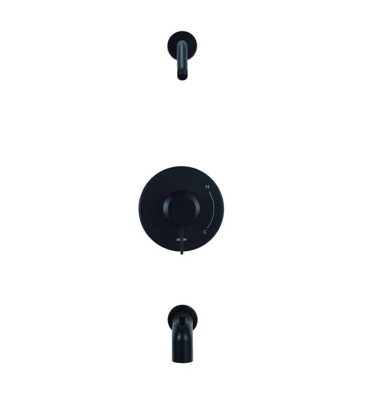 Brushed Nickel Tub and Shower Trim Kit Q5467