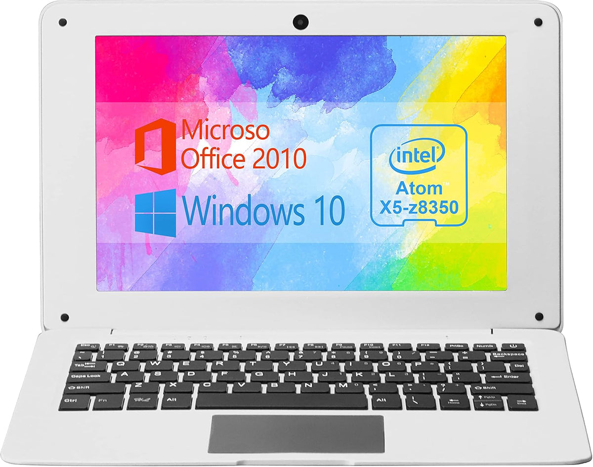 10.1 inch Ultra-Thin Laptop AtomX5 Z8350 Quad Core Processor 2G RAM/32GB EMMC Notebook (Blue) Z192