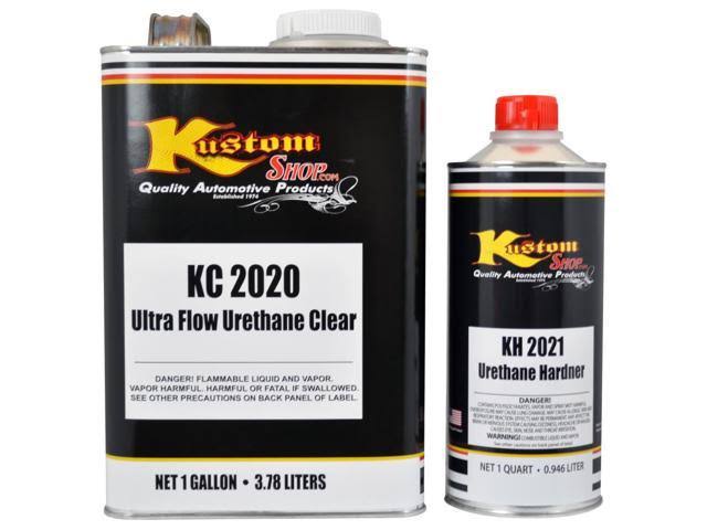 Firemist Orange Low VOC Urethane Basecoat Clearcoat Car Paint Complete Medium Gallon Kit A92894