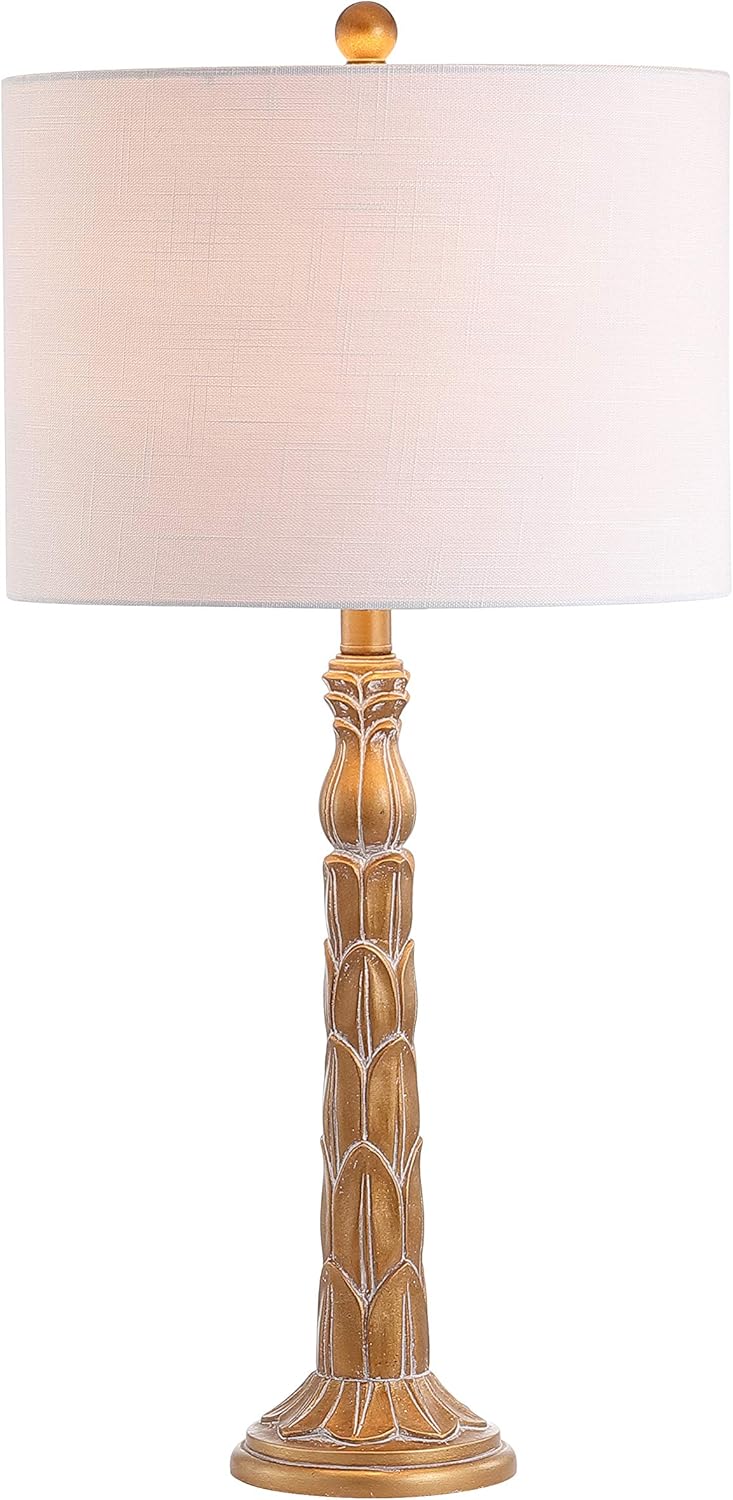 Antique Gold Resin LED Lamp V770