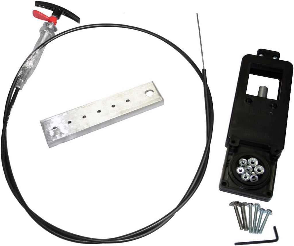 72 Flexible Cable Kit with 1-1/2 Valve, Black K941
