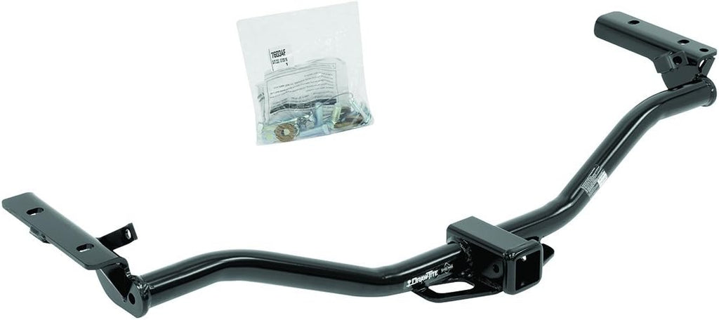 Class 3 Trailer Hitch, 2 Inch Receiver, Black P6057