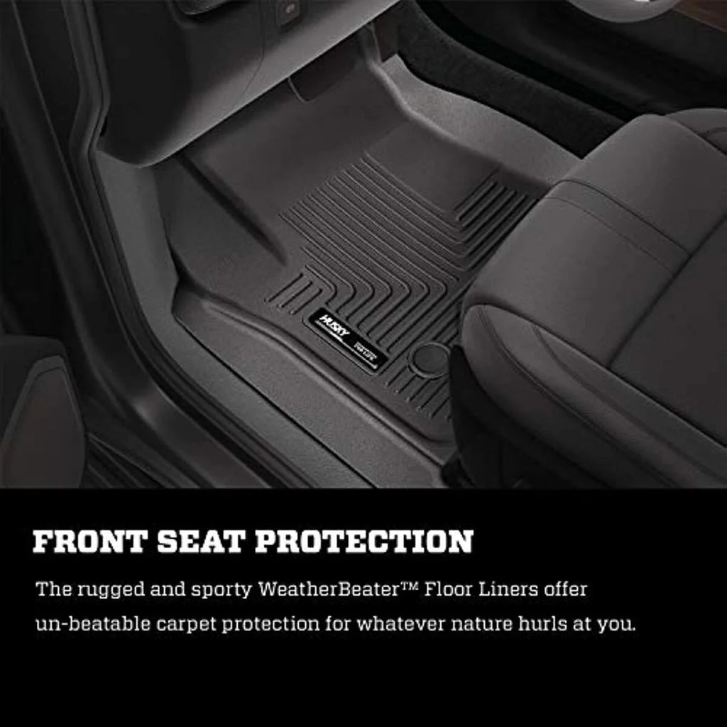 Black Front & 2nd Seat Floor Liners J433