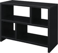 White Console Bookcase F366