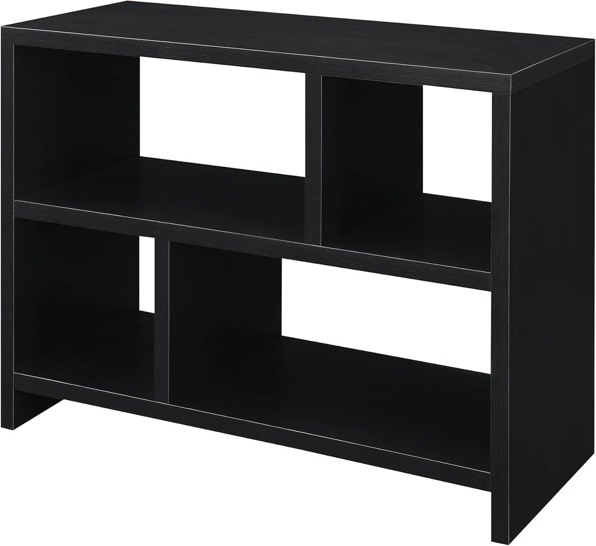 White Console Bookcase F366