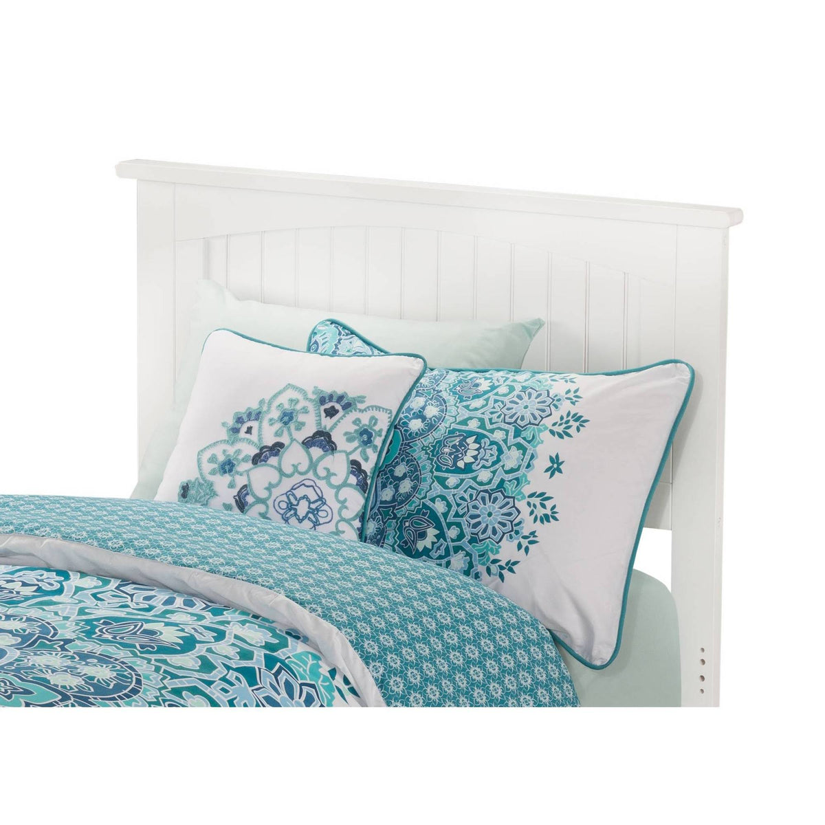 White Twin Panel Headboard Y836278