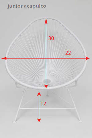 White Acapulco Chair W623
