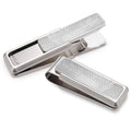 Grey Stainless Steel Money Clip F21218