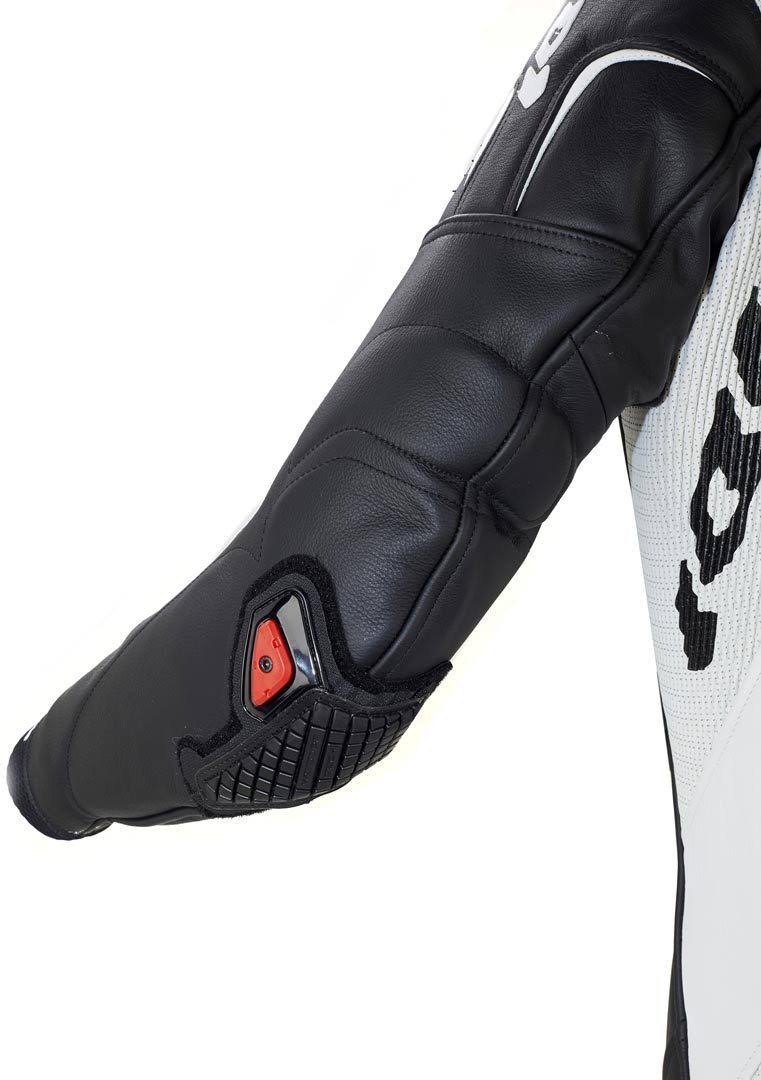 Black-White Leather Suit M580