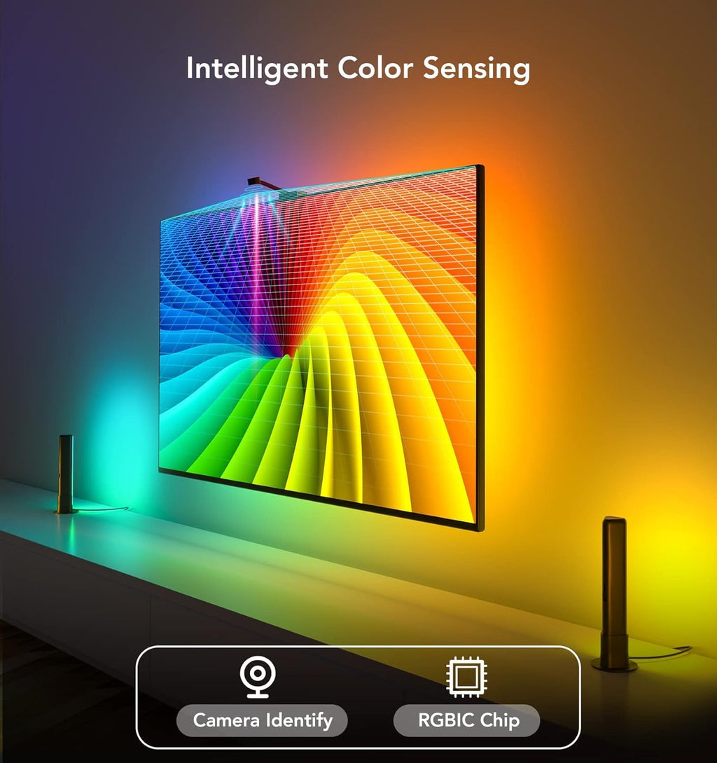 Smart Wi-Fi RGBIC LED TV Backlight with Camera G411