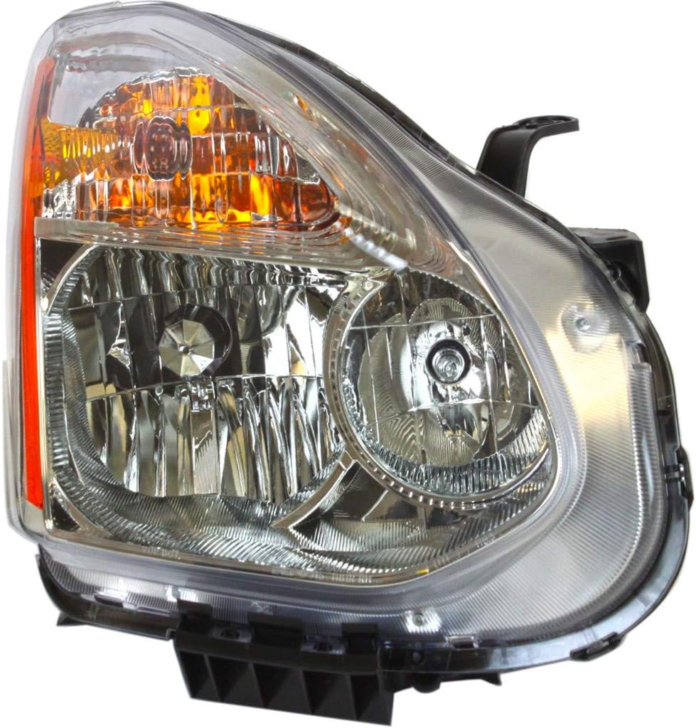 Nissan Rogue Headlight Assembly 2013 Passenger Side Halogen U966