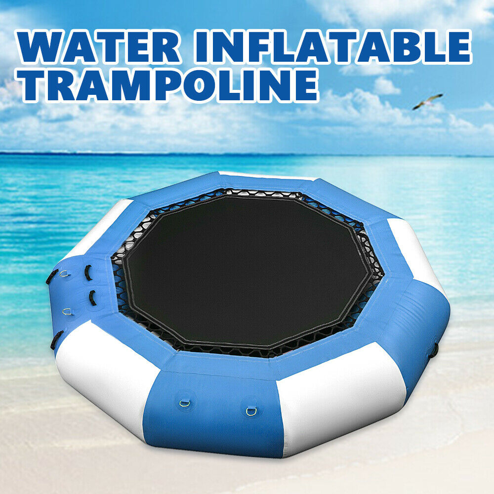 17Ft Inflatable Water Trampoline Floating Jump Bounce Platform 400kg/ 880lb L333