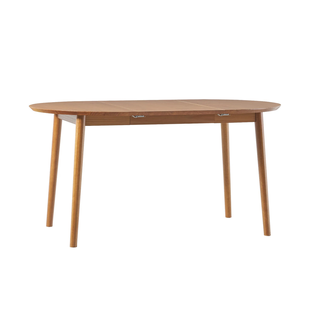 Caramel Solid Wood Oval Dining Table U1929