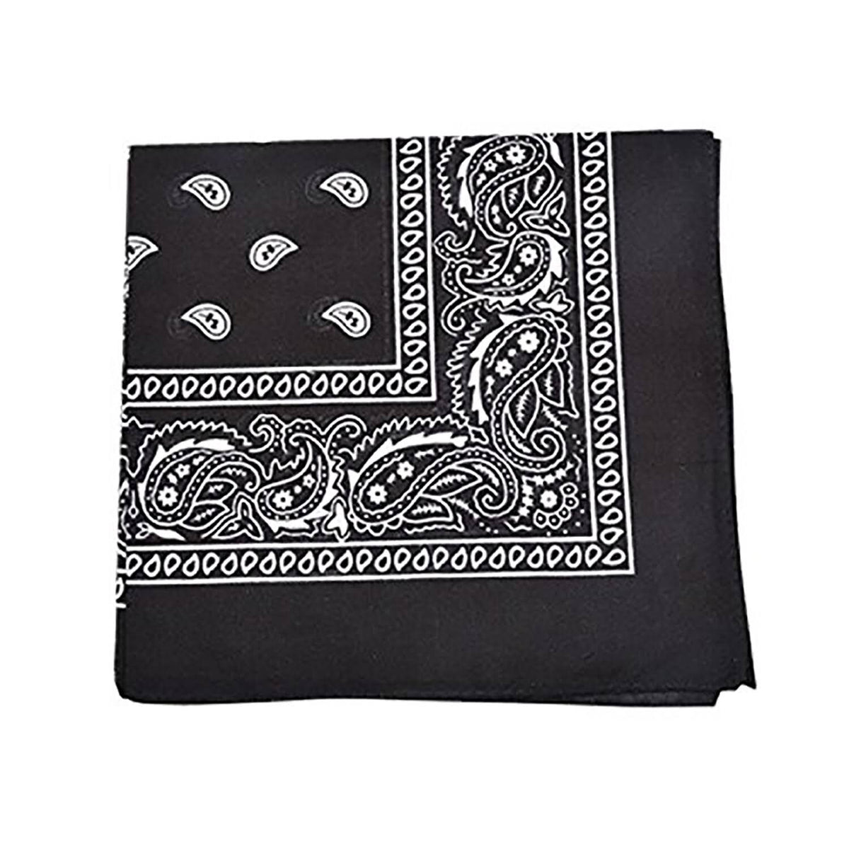 96 Pack 100% Polyester Paisley Bandanas (Hot Pink) T293