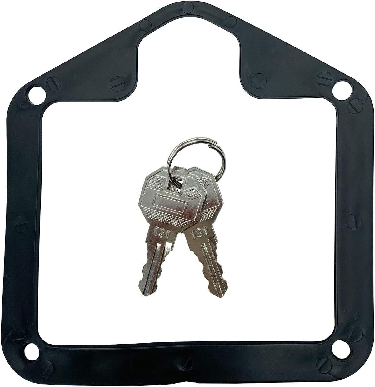 2 Pcs Stainless Steel Tool Box Latch T Handle Latches with Lock W678392