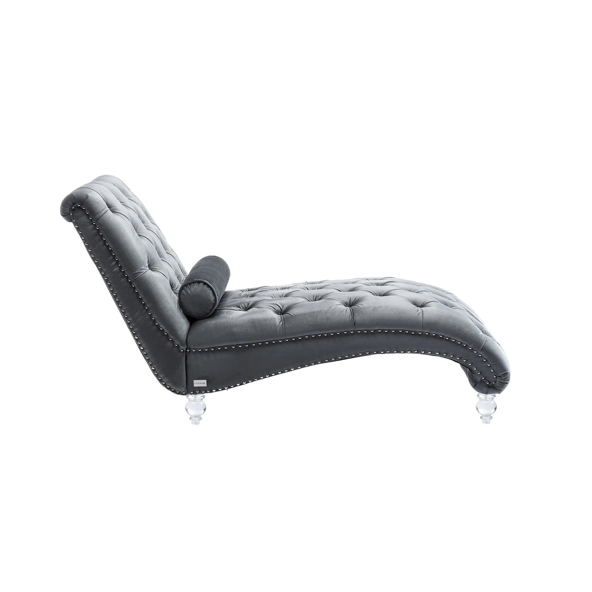 Leisure Concubine Sofa With Acrylic Feet H852089