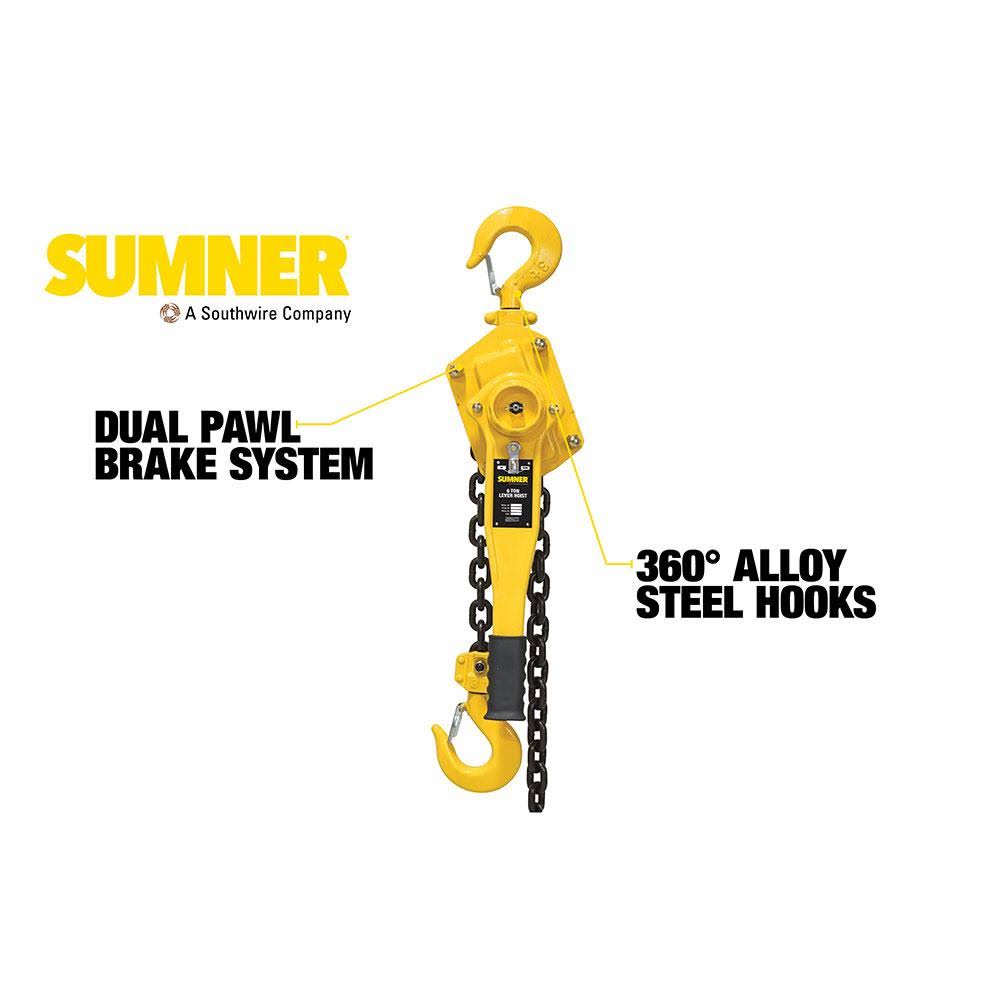6 Ton Lever Hoist with 10 ft. Chain L7542