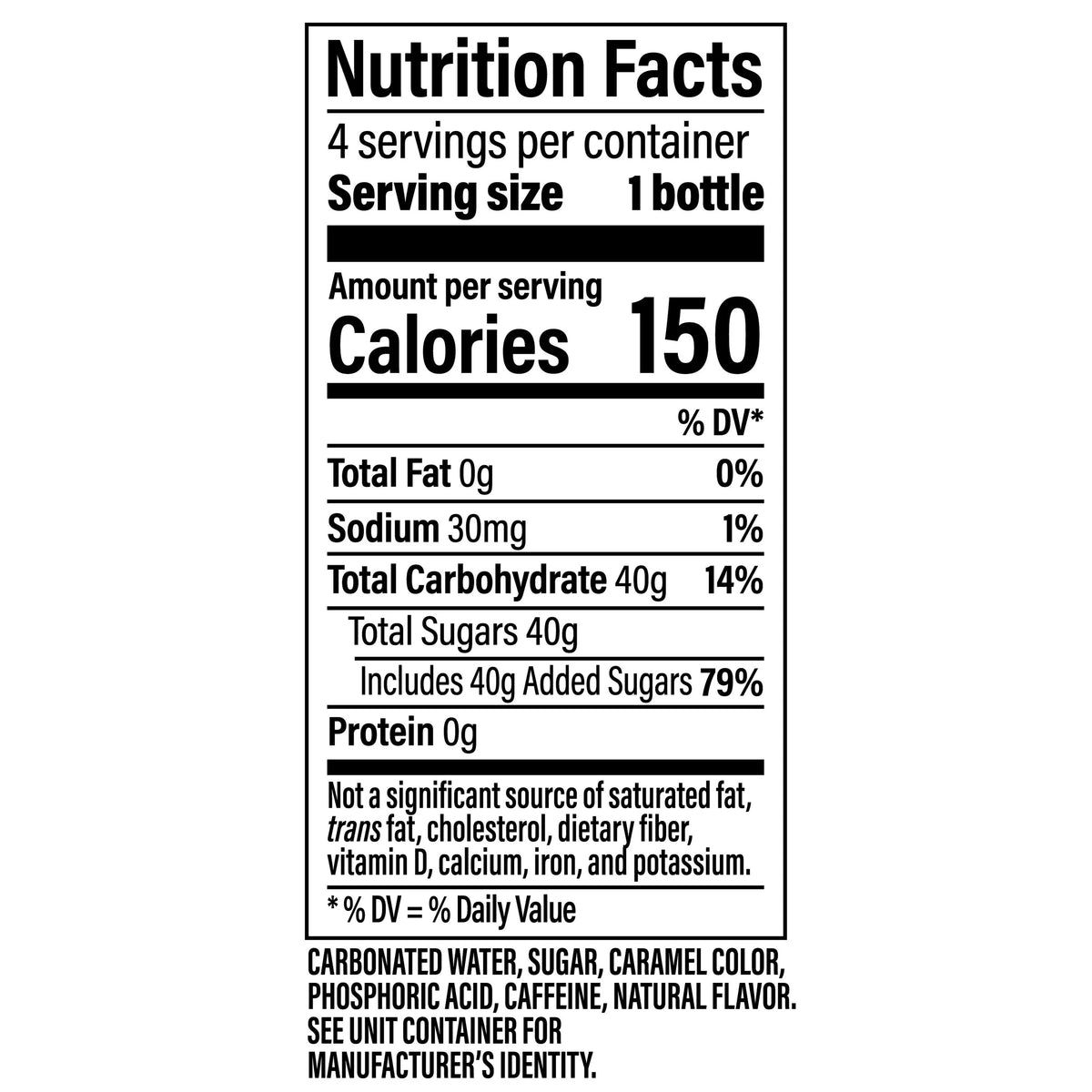 12 fl oz. Bottle Soda Pop F53597