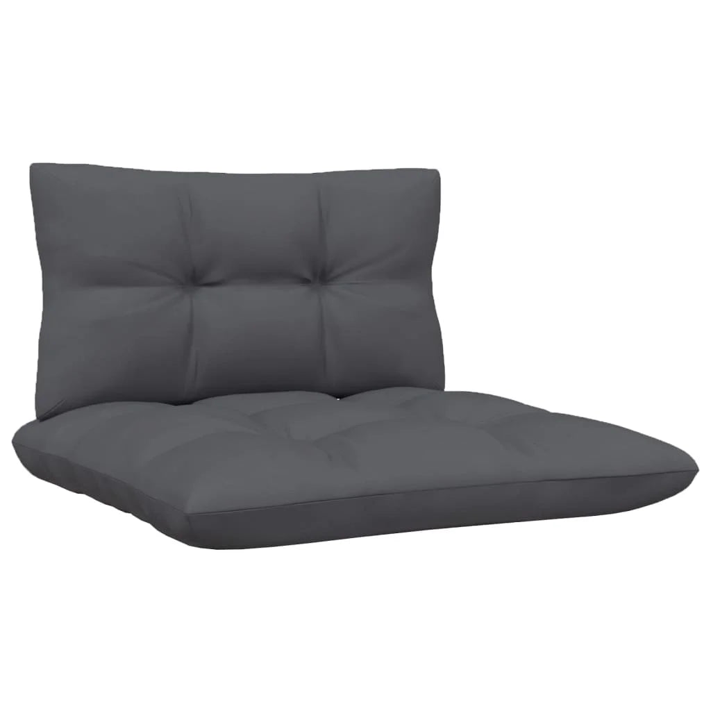 Gray Solid Pinewood Patio Sofa O5003