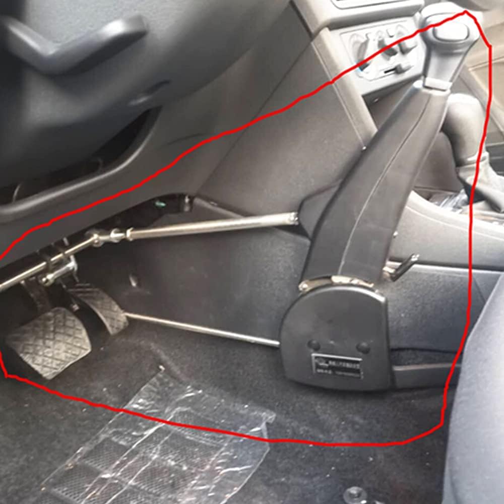 Hand Controls Driving Car Disabled Handicap Aid Equipment Handle Driver Gas Brake Pedals Assist Device Kit Z87023