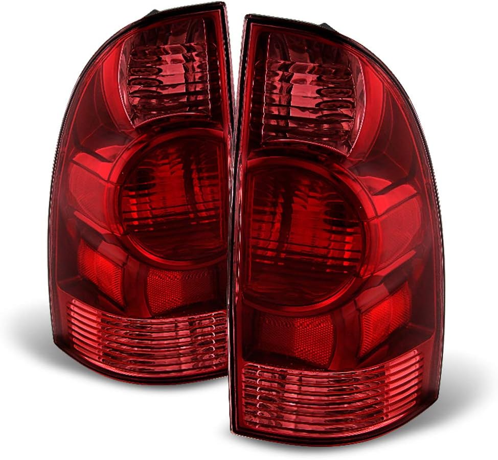 Red Smoked Tail Lights Brake Lamp Replacement Pair Set J594246