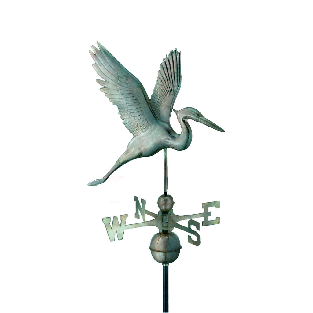 Blue Heron Arrow Weathervane Pure Copper I88966