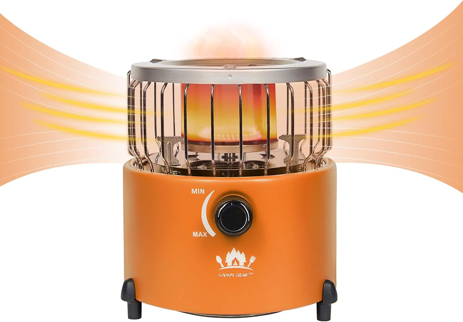 2 in 1 Portable Propane Heater & Stove, Navy Blue C802