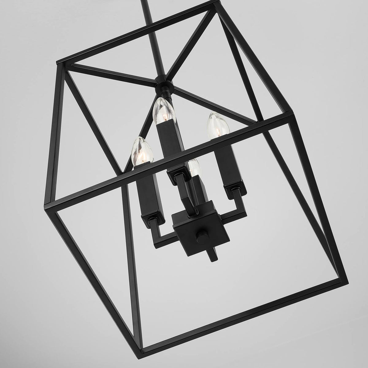 Matte Black 4 Light Foyer K427